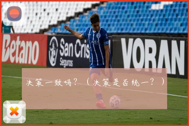 决策一致吗？（决策是否统一？）