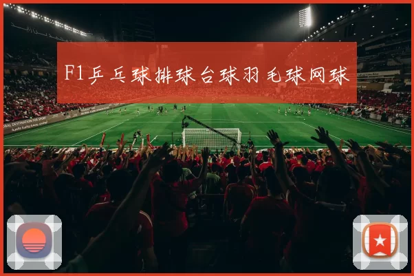 F1乒乓球排球台球羽毛球网球